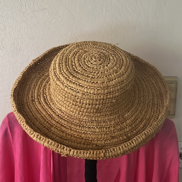 Scala 100% Rafia Hat. Size M - Picture 5 of 5